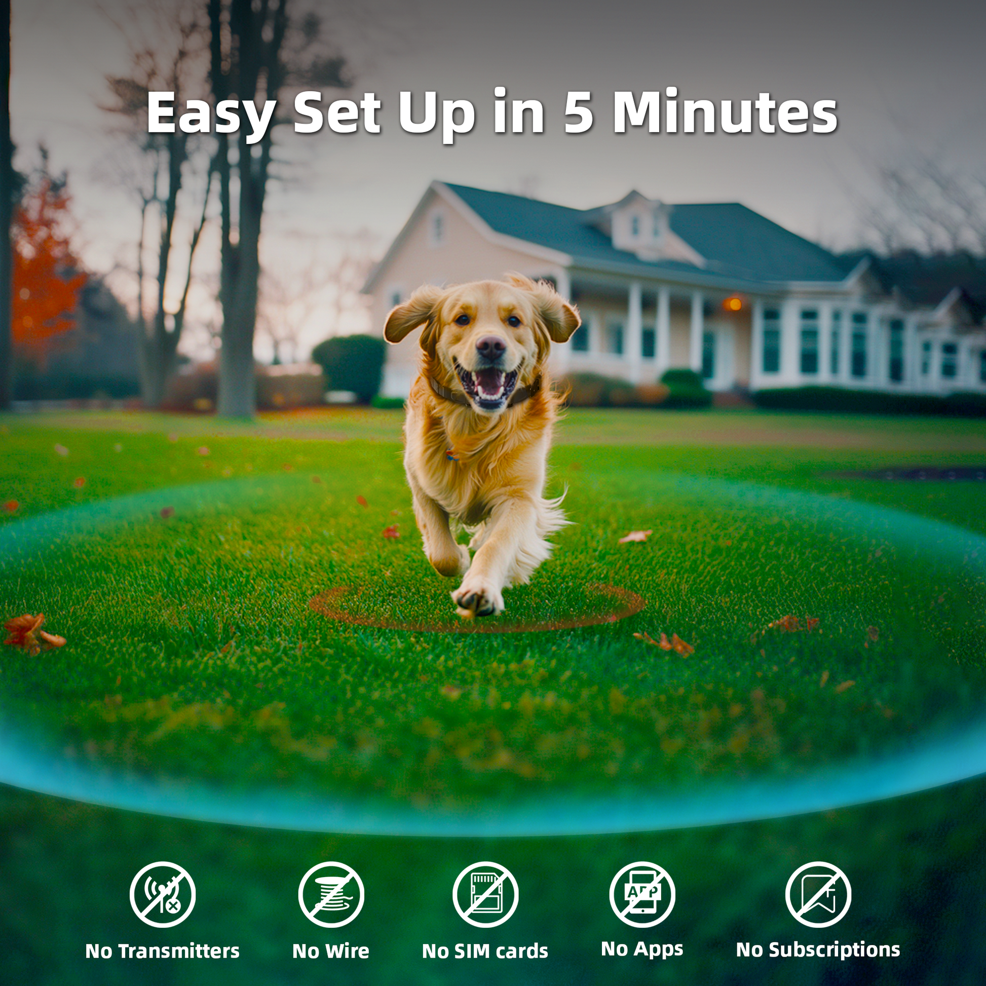 GPS Wireless Dog Fence F830Plus