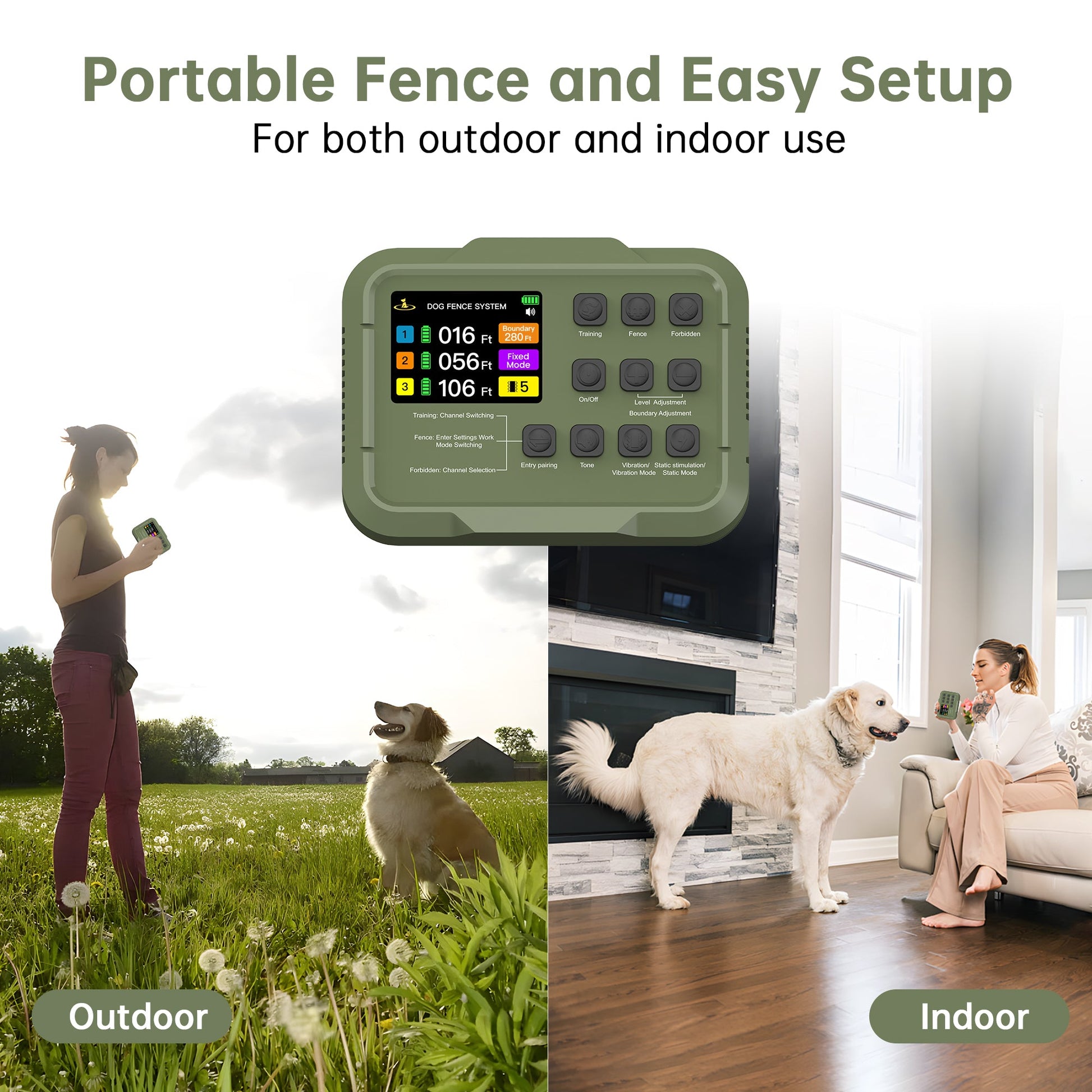 Wireless Dog Fence F910Plus
