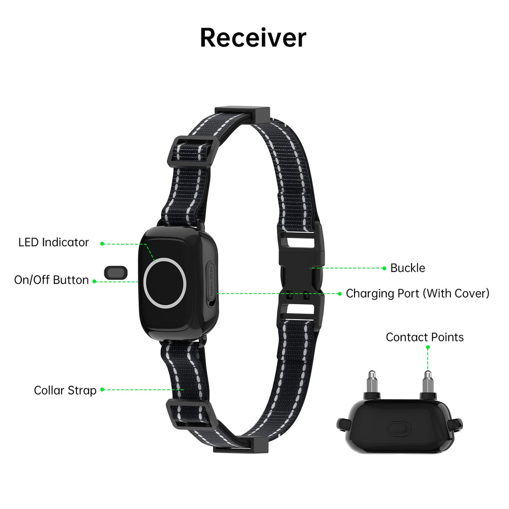 T800 2-in-1 Dog Training Collar