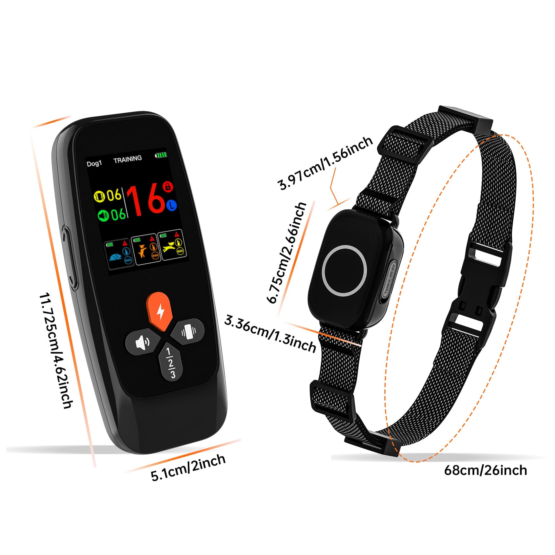 T800Plus 4-in-1 Remote Dog Training Collar
